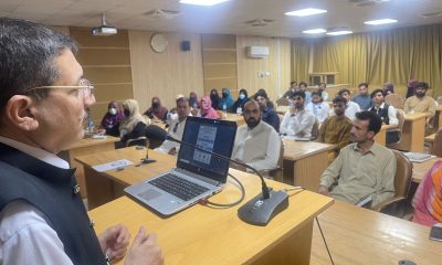 شعبۂ انگریزی خوشحال خان خٹک یونیورسٹی کرک میں نئی تحقیقی جہتیں اور روایات پر دو روزہ عملی ورکشاپ کا انعقاد